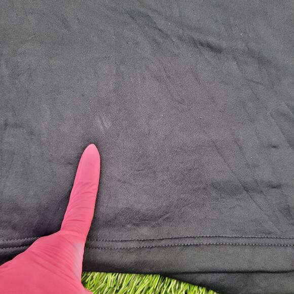 ADIDAS Quarter Zip Track Jacket Large 22x28 Blue Yellow - Picture 2 of 16